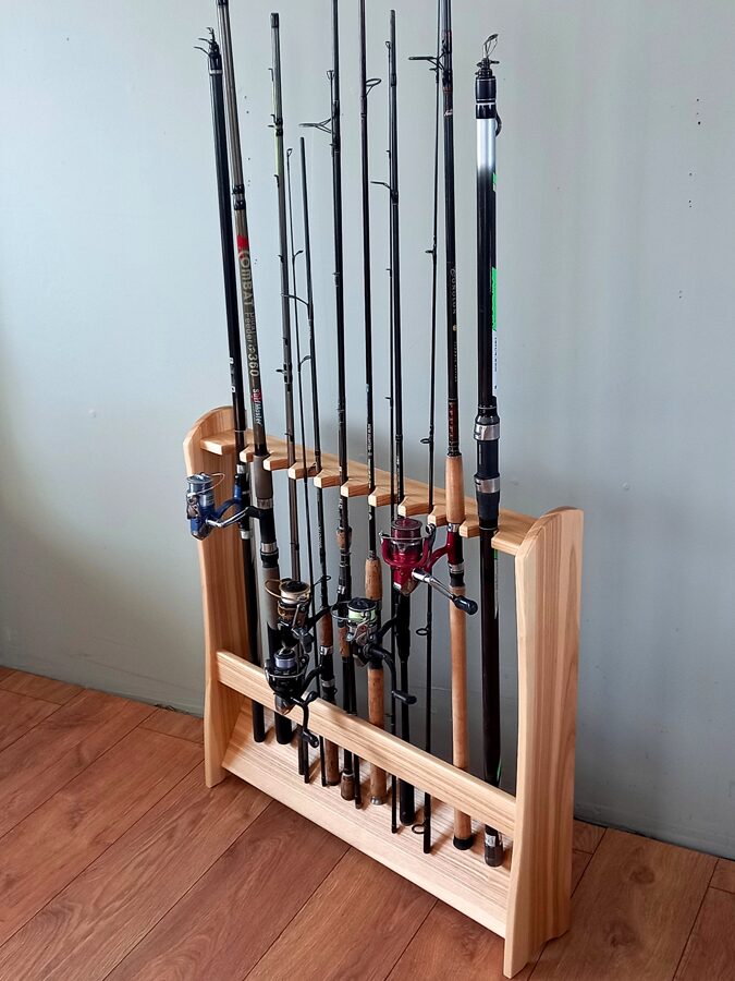 Woodworking Projects - mroach  Fishing rod holder, Rod holder