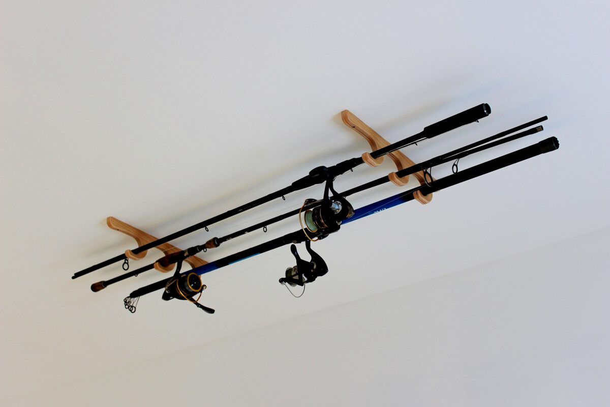 Fishing rod rack / plywood / oak veneer / BESTO U3 - shop - BWORKSHOP